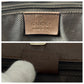 GUCCI Shoulder Bag 001 4231 GG canvas Brown Beige Gold Metal One Shoulder Bag Women Used Authentic
