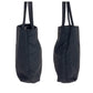 PRADA Tote Bag Nylon Black SilverMetal Tote Bag  Shoulder Bag Test Triangle With logo Women Used Authentic