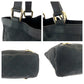 GUCCI Handbag 130739 GG canvas Black GoldMetal Handbag Tote Bag Abbey Women Used Authentic