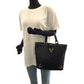 GUCCI Handbag 130739 GG canvas Black GoldMetal Handbag Tote Bag Abbey Women Used Authentic