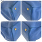 PRADA Handbag leather blue Handbag Shoulder Bag 2way Vitterodino Women Used Authentic