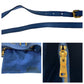 PRADA Handbag leather blue Handbag Shoulder Bag 2way Vitterodino Women Used Authentic