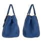 PRADA Handbag leather blue Handbag Shoulder Bag 2way Vitterodino Women Used Authentic