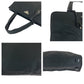 PRADA Handbag B8496 Nylon Black SilverMetal Handbag Tote Bag Test Triangle With logo Women Used Authentic