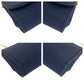 GUCCI Shoulder Bag canvas Navy Gold Metal ChainShoulder Bag Shoulder Old Gucci Women Used Authentic