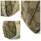 GUCCI Tote Bag 130736 GG canvas beige Tote Bag Handbag Shoulder Bag Women Used Authentic