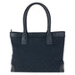 GUCCI Tote Bag 33890 GG canvas, leather Black black Tote Bag Shoulder Bag Women Used Authentic