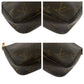 LOUIS VUITTON Shoulder Bag M40712 PVC Brown Shoulder Bag Accessory Pouch 2way Monogram Pochette Accessoires Women Used Authentic