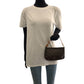 LOUIS VUITTON Shoulder Bag M40712 PVC Brown Shoulder Bag Accessory Pouch 2way Monogram Pochette Accessoires Women Used Authentic