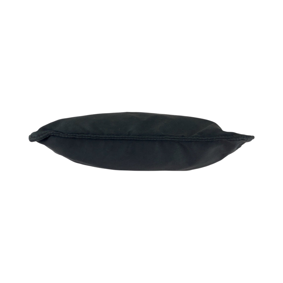 PRADA Shoulder Bag Nylon black Test Triangle With logo