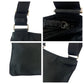PRADA Shoulder Bag Nylon black Test Triangle With logo