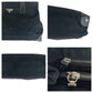 PRADA Tote Bag Nylon Black SilverMetal Tote Bag handbag Test Triangle With logo Women Used Authentic
