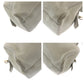 PRADA Shoulder Bag leather Ivory Gold Metal Shoulder Bag Handbag 2way logo Women Used Authentic