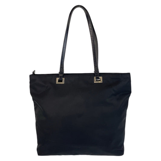 PRADA Tote Bag Nylon black Test Triangle With logo