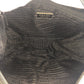 PRADA Shoulder Bag Nylon Black SilverMetal Crossbody Shoulder Bag Unisex Test Triangle With logo Women Used Authentic
