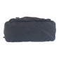 PRADA Shoulder Bag Nylon Black SilverMetal Crossbody Shoulder Bag Unisex Test Triangle With logo Women Used Authentic