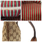 GUCCI Tote Bag 169946 GG canvas, leather Beige Brown Gold Metal Tote Bag Shoulder Bag new breed Women Used Authentic