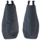 PRADA Tote Bag canvas Gray black Tote Bag Shoulder Bag PRADA Sports Triangle With logo Women Used Authentic