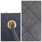 PRADA Shoulder Bag Nylon, Leather Black GoldMetal Crossbody Shoulder Bag Drawstring Tassel Test Triangle With logo Women Used Authentic