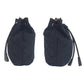 PRADA Shoulder Bag Nylon, Leather Black GoldMetal Crossbody Shoulder Bag Drawstring Tassel Test Triangle With logo Women Used Authentic