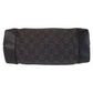 GUCCI Tote Bag 28893 GG canvas, leather Black black Tote Bag Shoulder Bag Women Used Authentic
