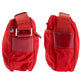 PRADA Shoulder Bag Nylon, Leather Red Shoulder Bag pochette Test Triangle With logo Women Used Authentic