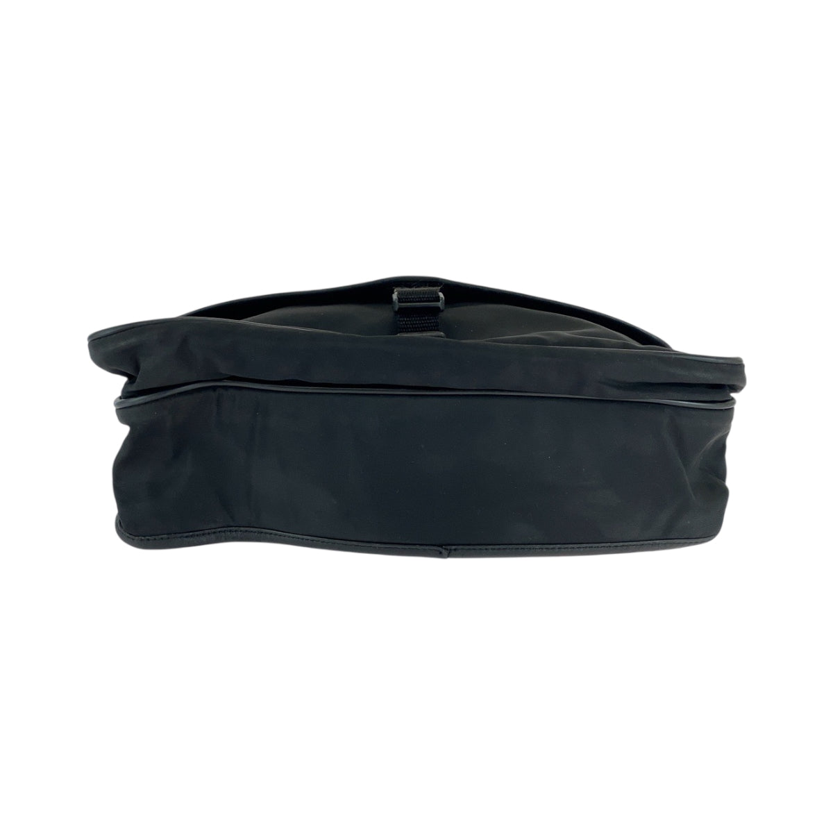 PRADA Shoulder Bag V166 Nylon Black SilverMetal Shoulder Bag Messenger bag Test Triangle With logo Women(Unisex) Used Authentic