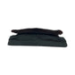 PRADA Shoulder Bag Nylon Brown Black 99AW Tessuto Triangle With logo fur
