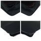 PRADA Shoulder Bag Nylon Brown Black 99AW Tessuto Triangle With logo fur