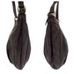 GUCCI Shoulder Bag 203257 leather Brown Shoulder Bag pochette Abby Guccissima Women Used Authentic