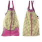 GUCCI Tote Bag 169946 GG canvas beige Tote Bag Shoulder Bag Newbrit Women Used Authentic