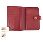LOUIS VUITTON Bifold Wallet M93528 enamel Red Gold Metal Folding wallet Compact wallet Vernis Portefeuille Viennoiserie Women Used Authentic