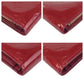 LOUIS VUITTON Bifold Wallet M93528 enamel Red Gold Metal Folding wallet Compact wallet Vernis Portefeuille Viennoiserie Women Used Authentic