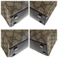 GUCCI Tote Bag 91249 GG Supreme Canvas Brown Silver Metal