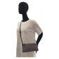 FENDI Shoulder Bag Canvas, Leather gray Shoulder Bag pochette Zucchino Women Used Authentic