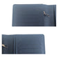 LOUIS VUITTON Long Wallet Purse M30501 leather Navy SilverMetal Long Wallet Purse Taiga Portefeuille Braza mens Used Authentic