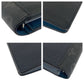 LOUIS VUITTON Long Wallet Purse M67728 Epi Leather , PVC Black Black Gray SilverMetal Long Wallet Purse Monogram Eclipse Epi Portefeuille Braza mens Used Authentic