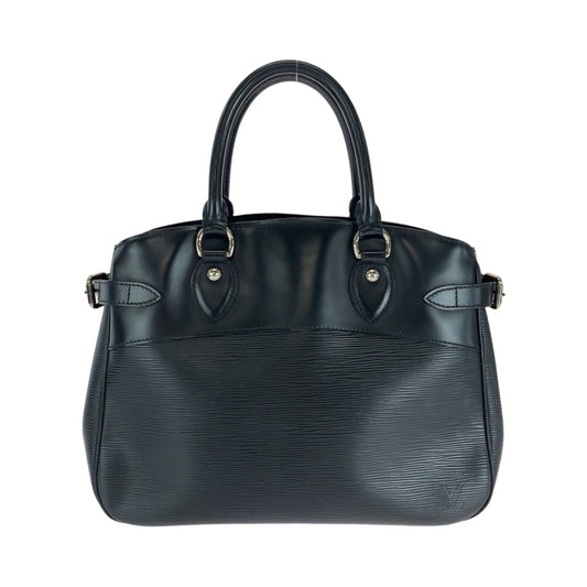 LOUIS VUITTON Handbag M59262 Epi Leather Black SilverMetal Epi Passy PM