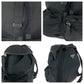 PRADA Backpack V164 Nylon Black SilverMetal Backpack Backpack Test Triangle With logo Women Used Authentic