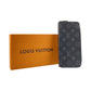 LOUIS VUITTON Long Wallet Purse M62295 PVC Black SilverMetal Long Wallet Purse Zip Around Monogram Eclipse Zippy Wallet Vertical mens Used Authentic