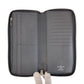 LOUIS VUITTON Long Wallet Purse M62295 PVC Black SilverMetal Long Wallet Purse Zip Around Monogram Eclipse Zippy Wallet Vertical mens Used Authentic