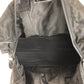 PRADA Boston Duffel bag Nylon Black SilverMetal Test Triangle With logo