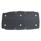 PRADA Boston Duffel bag Nylon Black SilverMetal Test Triangle With logo