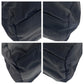 PRADA Tote Bag Nylon Black SilverMetal Tote Bag handbag Test Triangle With logo Women Used Authentic