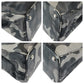 PRADA Handbag leather khaki Saffiano Camouflage Triangle With logo Women Used Authentic