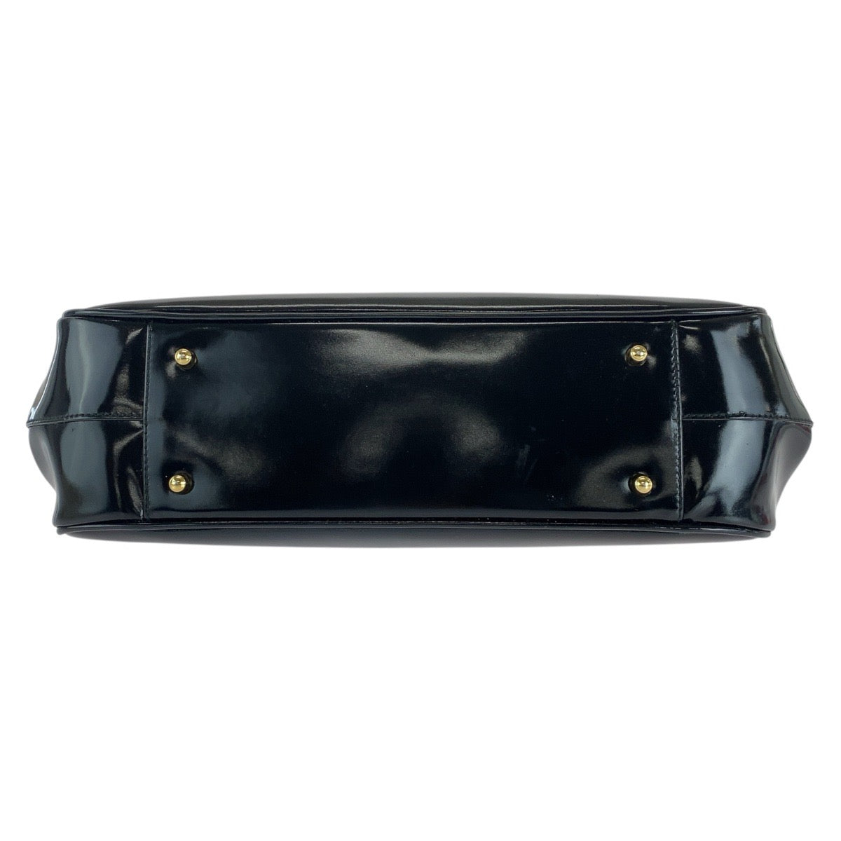 GUCCI Handbag 000 2046 0296 leather black Handbag Shoulder Bag Bamboo Women Used Authentic