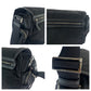 PRADA Shoulder Bag Nylon Black SilverMetal Shoulder Bag Messenger bag Test Triangle With logo mens Used Authentic