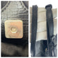 GUCCI Shoulder Bag 76554 GG canvas Black SilverMetal