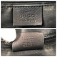 GUCCI Tote Bag 31243 GG canvas, leather Black black Tote Bag Shoulder Bag Women Used Authentic