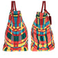 PRADA Tote Bag BN1652 Nylon Multicolor GoldMetal Test Triangle With logo braid